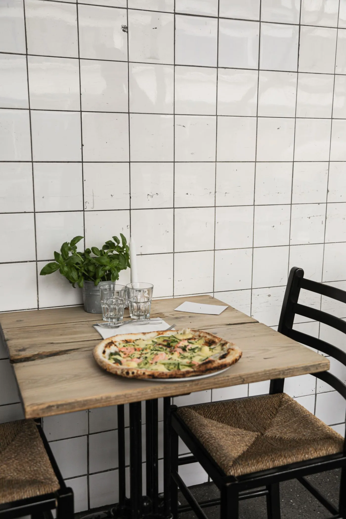 Warm dining room at Forno YYC in Calgary