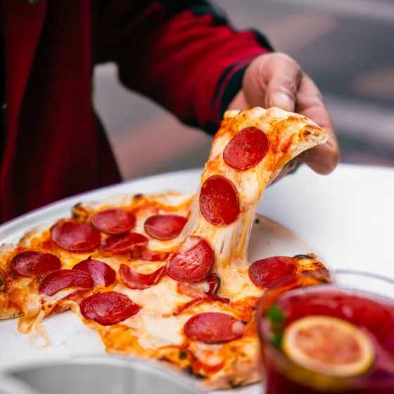 Pepperoni pizza